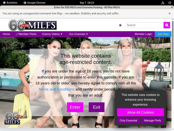 60plusmilfs Billing Page