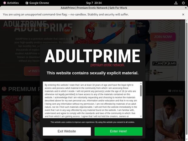 Adultprime Username Password