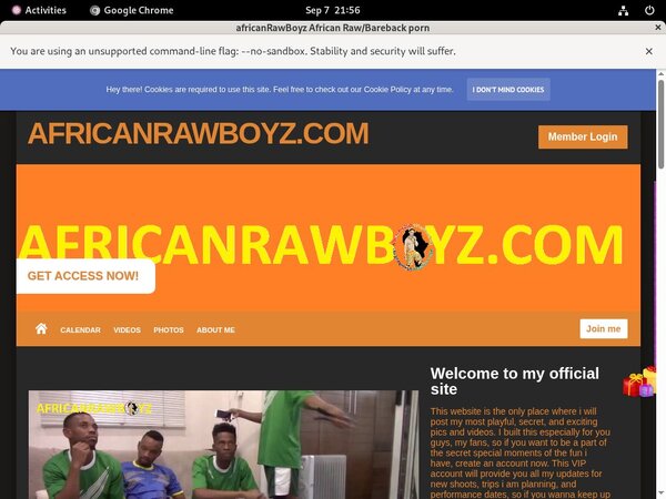 AfricanRawBoyz Get Membership