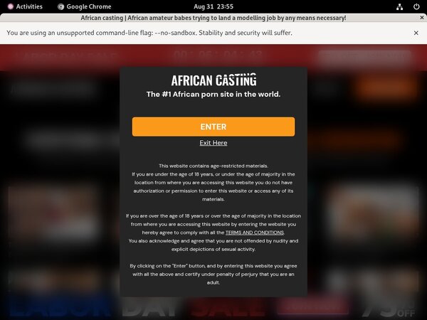 Africancasting.com Trial Memberships