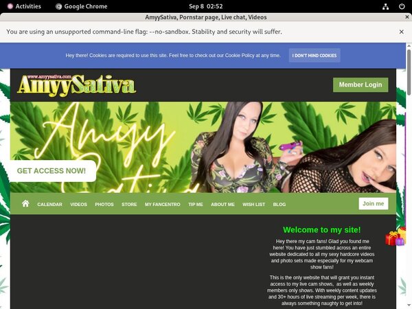 Amyysativa.com Join Now