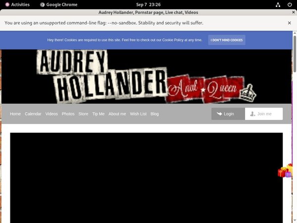 Audrey Hollander Account Gratis