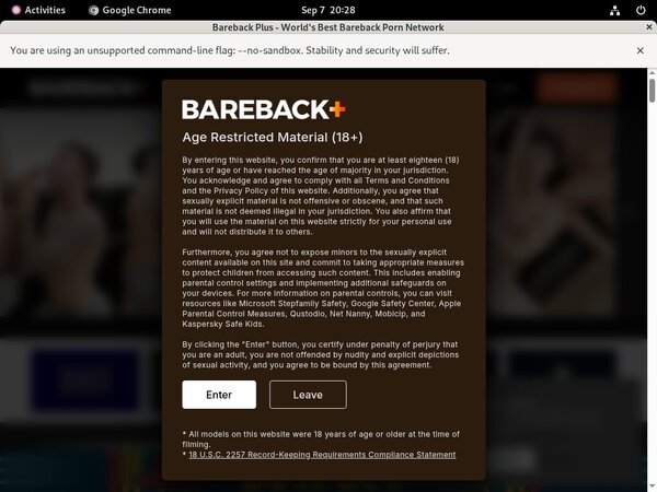 Bareback Plus One Time Discount