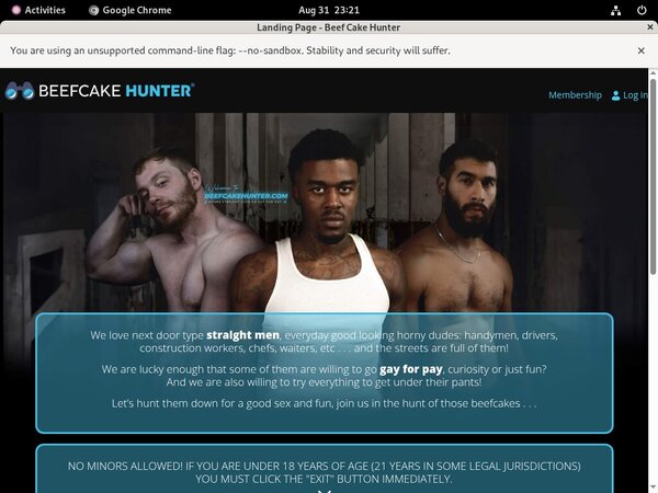 Beef Cake Hunter Payment