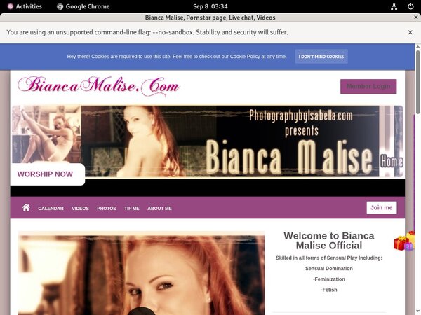 Biancamalise.modelcentro.com Pwds