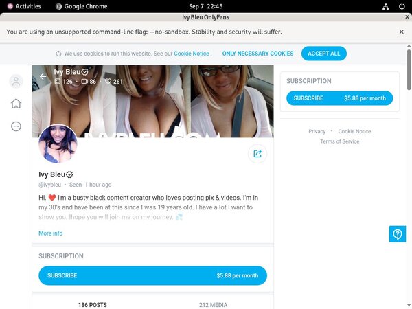 Bleu Ivy Premium Accounts