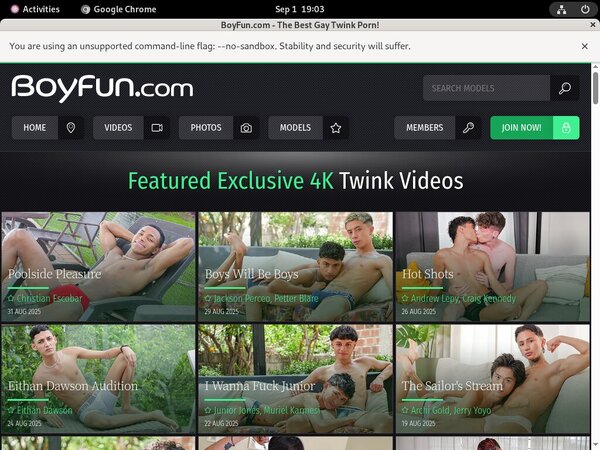 Boyfun.com Discount Vendo