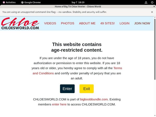 Chloesworld.com Register Free