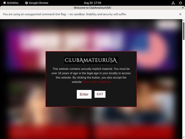 Clubamateurusa.com Mobile Pass