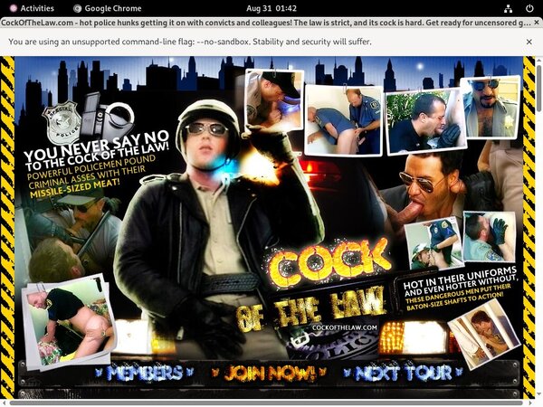 Cock Of The Law Tv