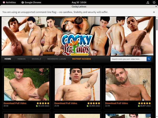 Cocky Latinos Paysites Reviews
