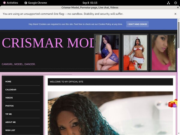 Crismar Model Account