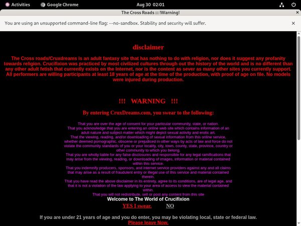 Cruxdreams.com Preview