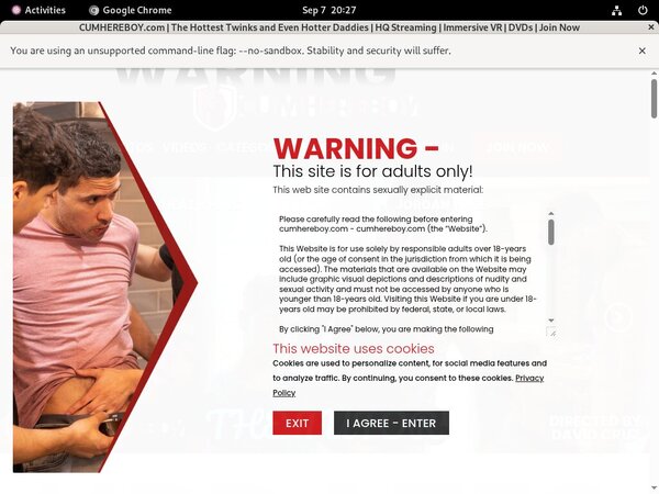 Cumhereboy.com New Accounts