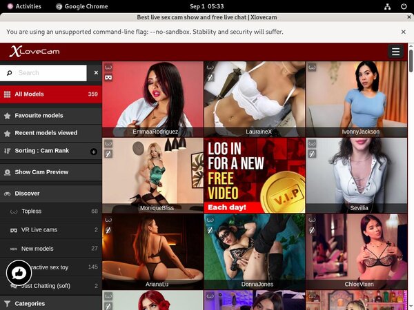 Daily X Love Cam Acc