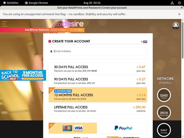 Digitaldesire Login Ids