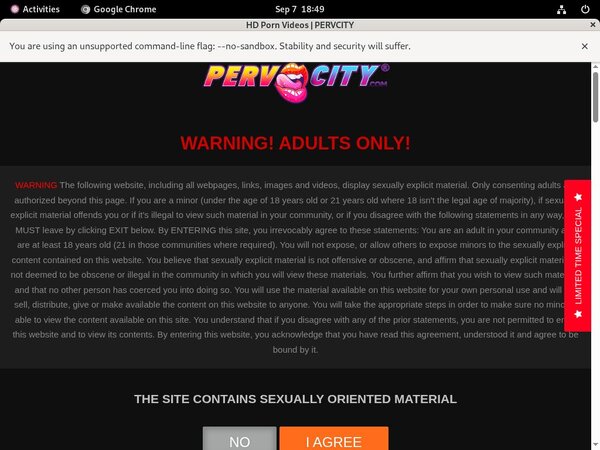 Discount Pervcity Trial Link