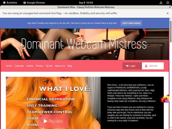 Dominantmiss.com Full Scenes