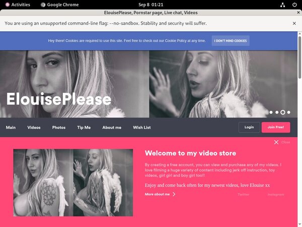 Elouiseplease.com Join Page