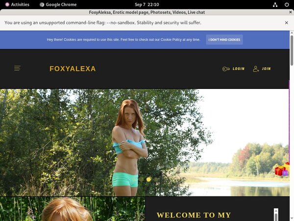 FoxyAleksa Discount Coupon