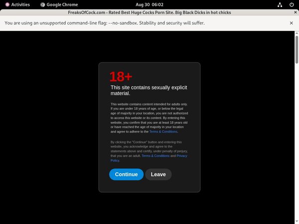 Freaksofcock.com Real Passwords