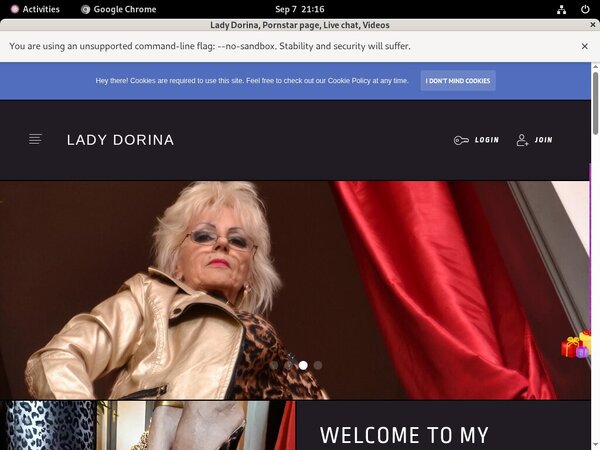Free Account In Lady Dorina