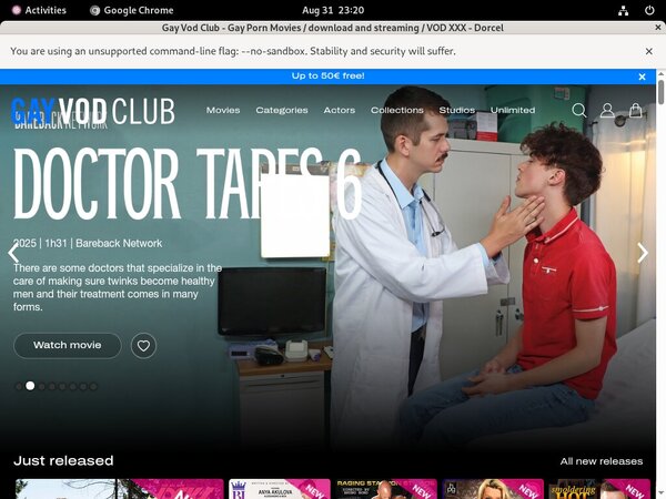 Free Account Of Gay Vod Club