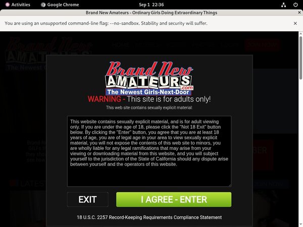 Free Brand New Amateurs Trial Memberships
