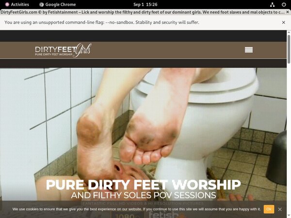 Free Dirtyfeetgirls.com Account Password