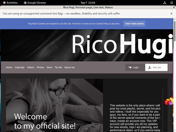 Free Ricohugi.com Membership Account