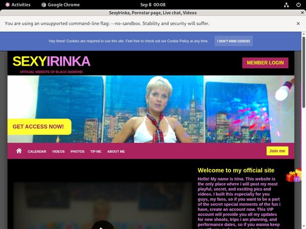 Free SexyIrinka Premium Acc
