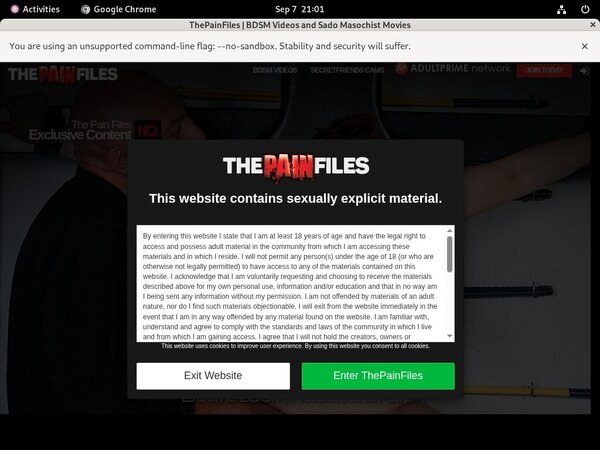 Free The Pain Files Premium Accounts
