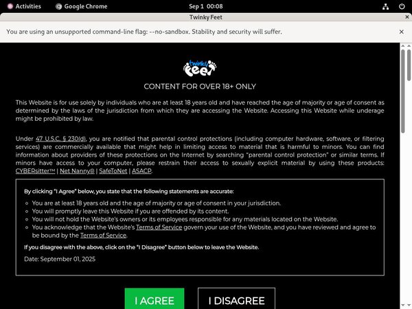 Free Twinky Feet Code