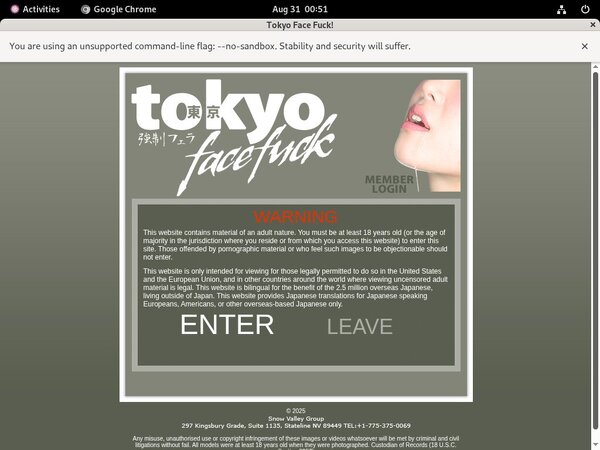 Fuckfacetokyo Free Accounts