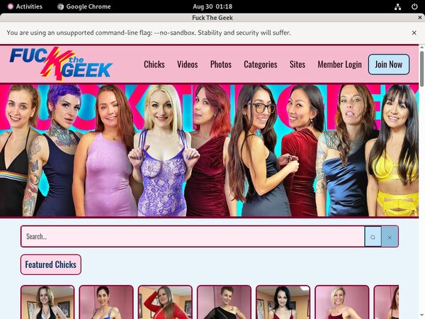 Fuckthegeek.com Full Scene