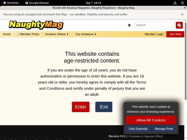 Get A Free Naughtymag Login