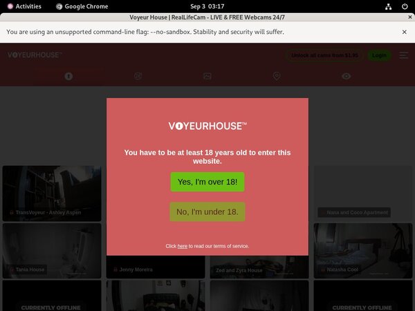 Get A Free Voyeurhouse.com Password