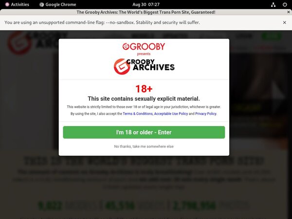 Grooby-archives.com Paypal Option