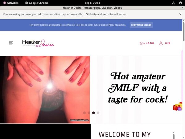Heather Desire Free Tube