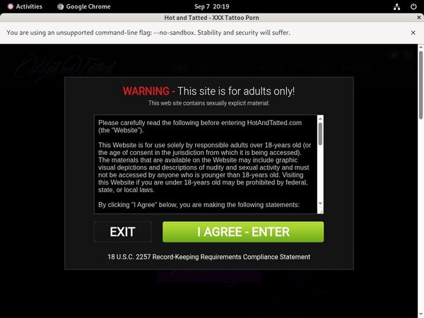 Hotandtatted.com Channel