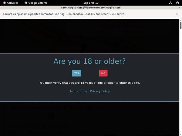 I Love Bondage One Time Discount