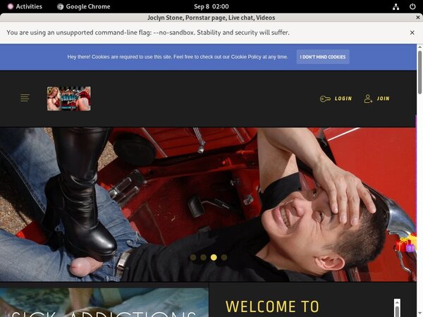 JoclynStone Network Login