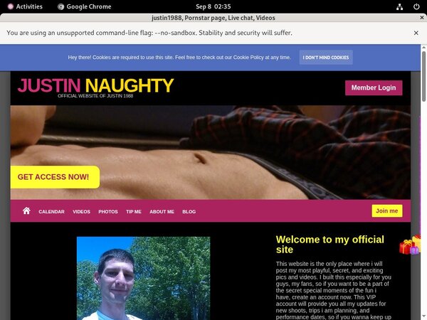 Justin1988.modelcentro.com Website Password