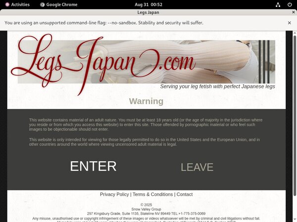 Legs Japan Sconto