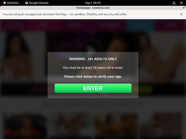 Lexidona.com Sign Up Form