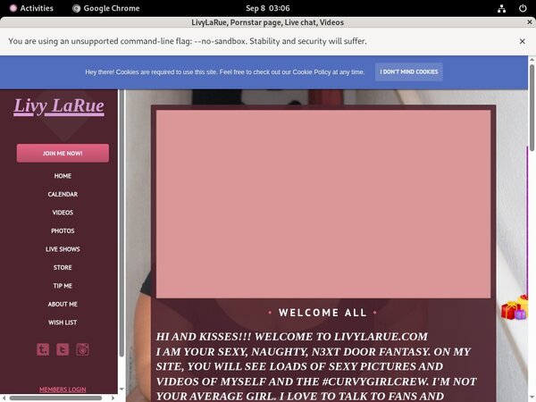 Livylarue.modelcentro.com Ccbill.com