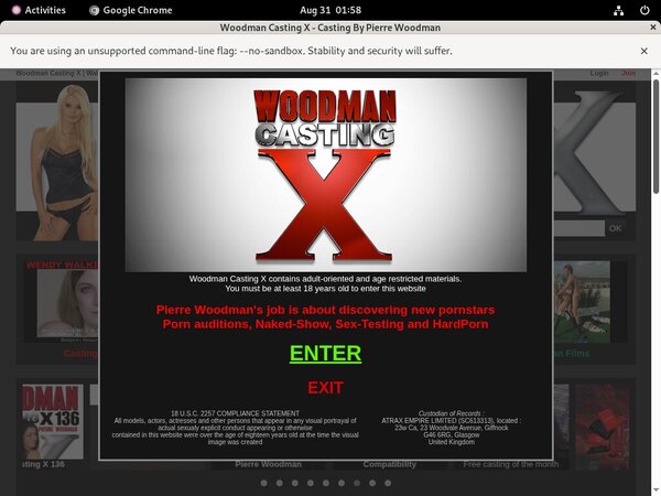 Logins For Woodmancastingx.com