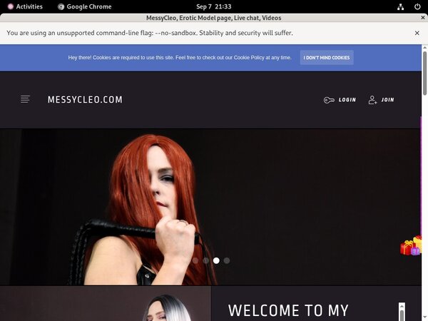 MessyCleo Logins 2018