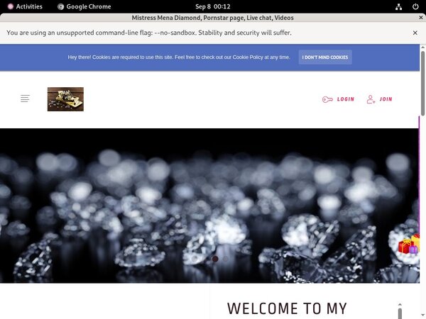 Mistress Mena Diamond Account Info