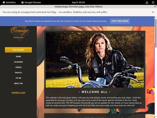 Mistyorange.modelcentro.com Pay With Paypal